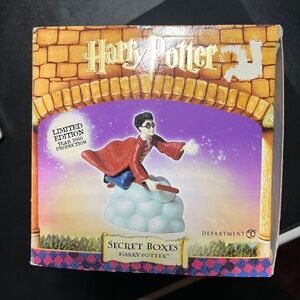 Department 56 Harry Potter Secret Boxes with Red Cloak